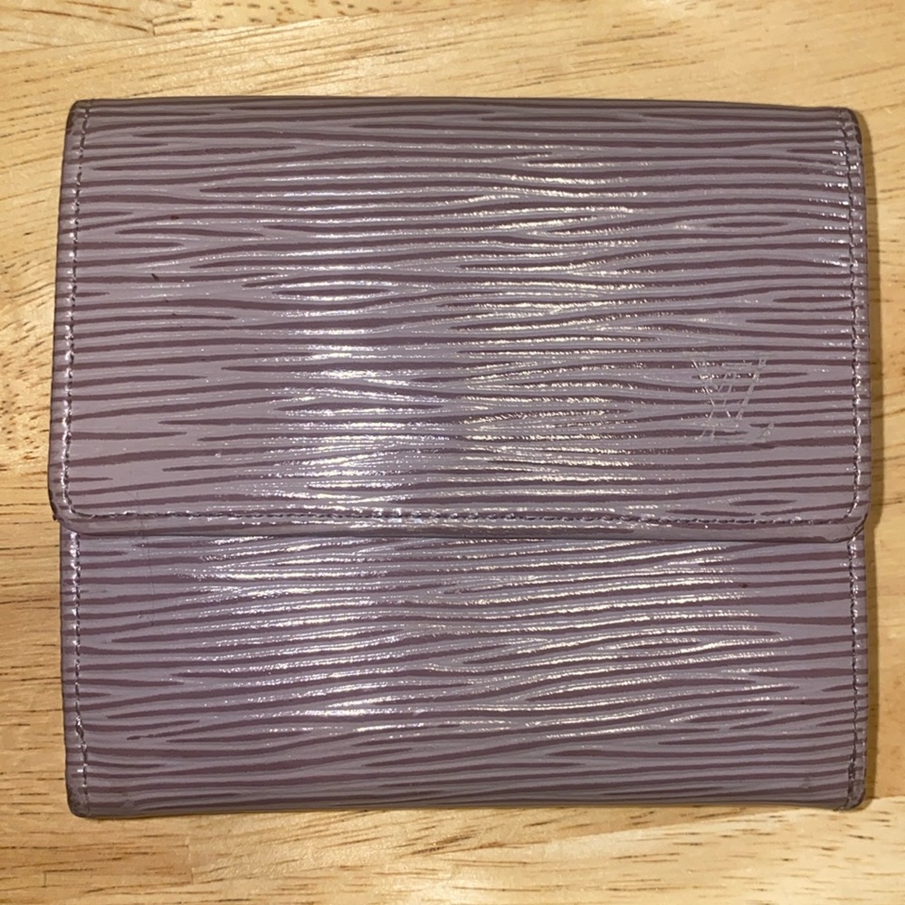 Louis Vuitton Epi leather tri-fold wallet-authentic